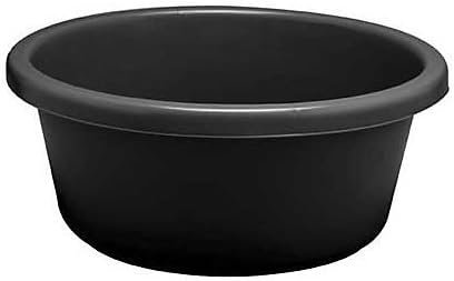 Fortiflex Feed Tub for Dogs/Cats and Horses, 6-Gallon, Black