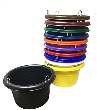 Horsemen’s Pride 011 Jolly Pets Feed Tub, Red, One Size
