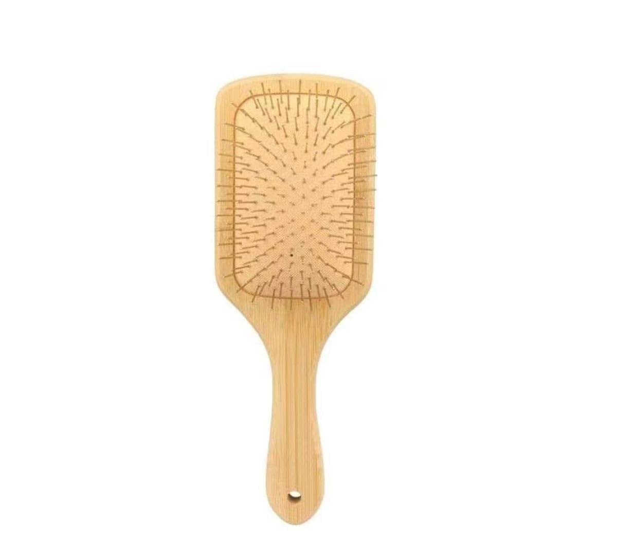 Horse Brush for Grooming-Professional Detangling Brush with Air Cushion Base&Steel Needle for Mane & Tail, Heavy Duty Horse Hair Brush for Shedding, Dirt Removal, Massage & Relaxation