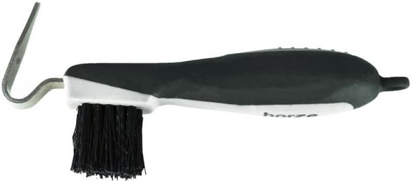 HORZE Soft Grip Hoof Pick – Black – One Size