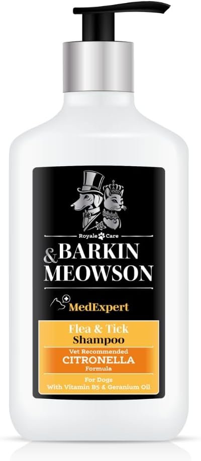 Barkin & Meowson MedExpert Flea & Tick Shampoo with Citronella Formula 350ml / 11.83 fl.oz.