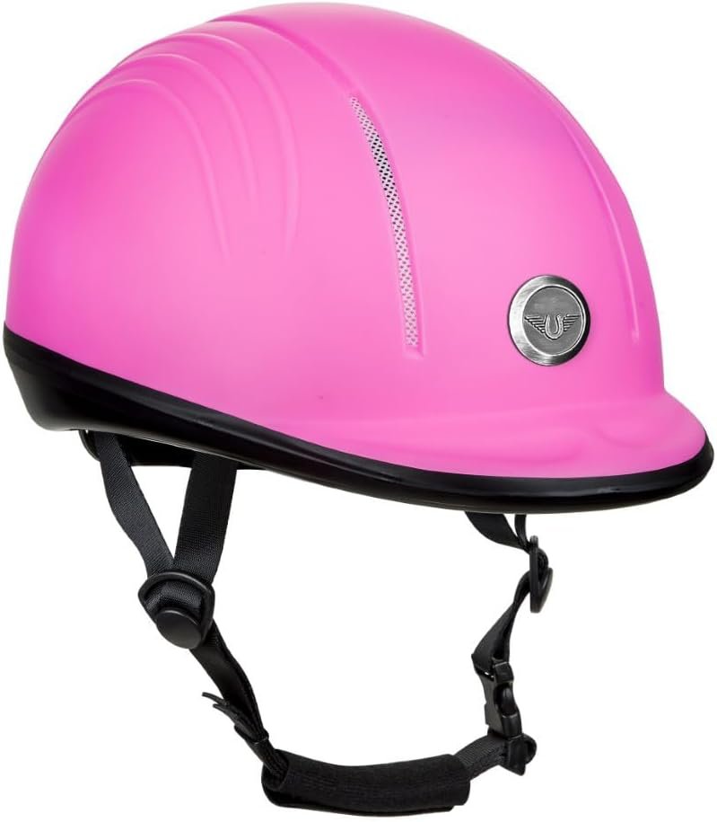 TuffRider Starter Basic Horse Riding Helmet | Comfortable Protective Equestrian Head Gear – SEI Certified