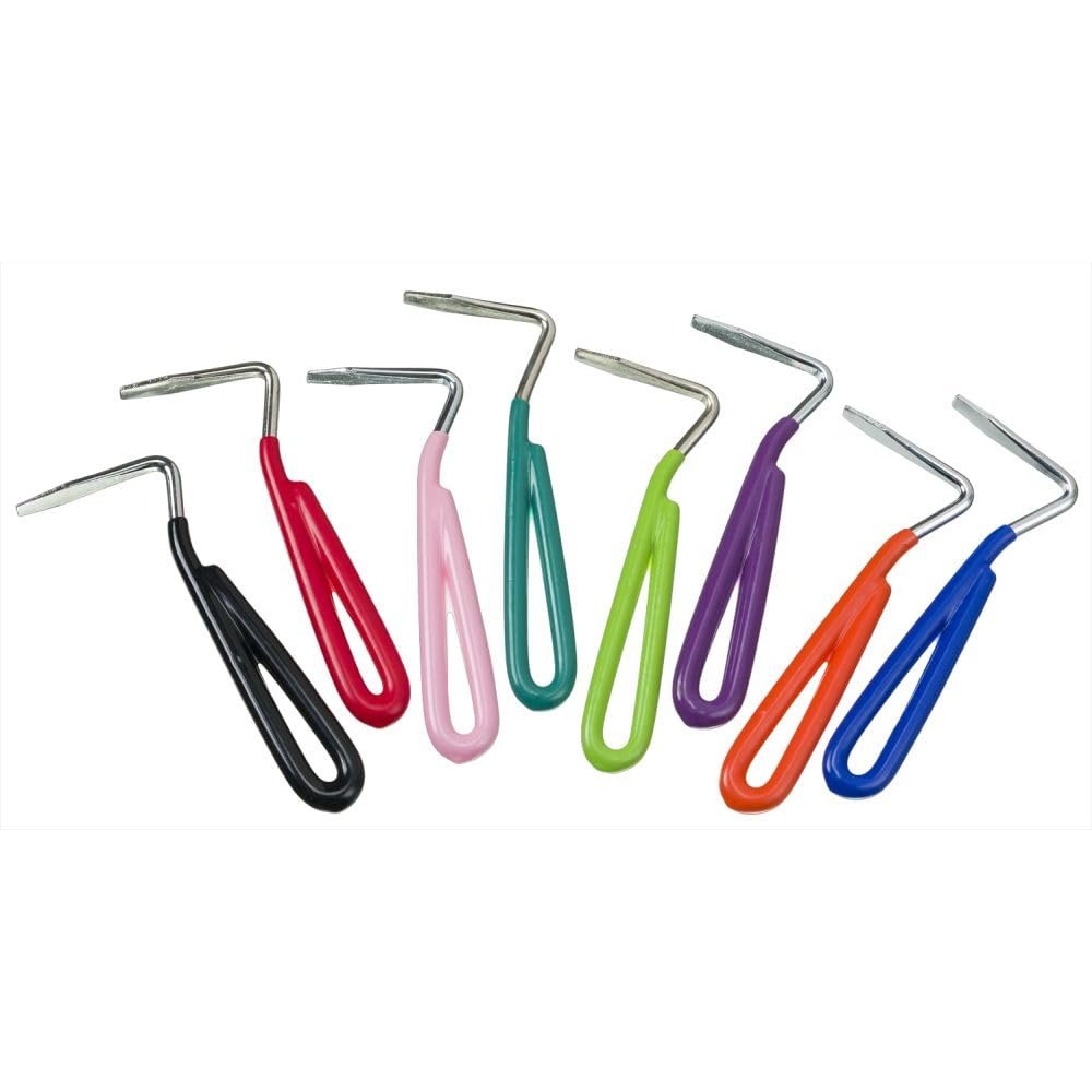 Tough1 Hoof Pick with Vinyl Coated Handle – 12 Pack