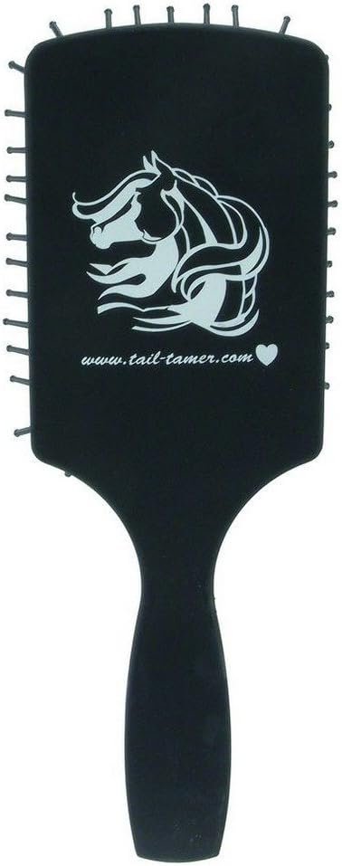 Long Tooth Grooming Brush – Black
