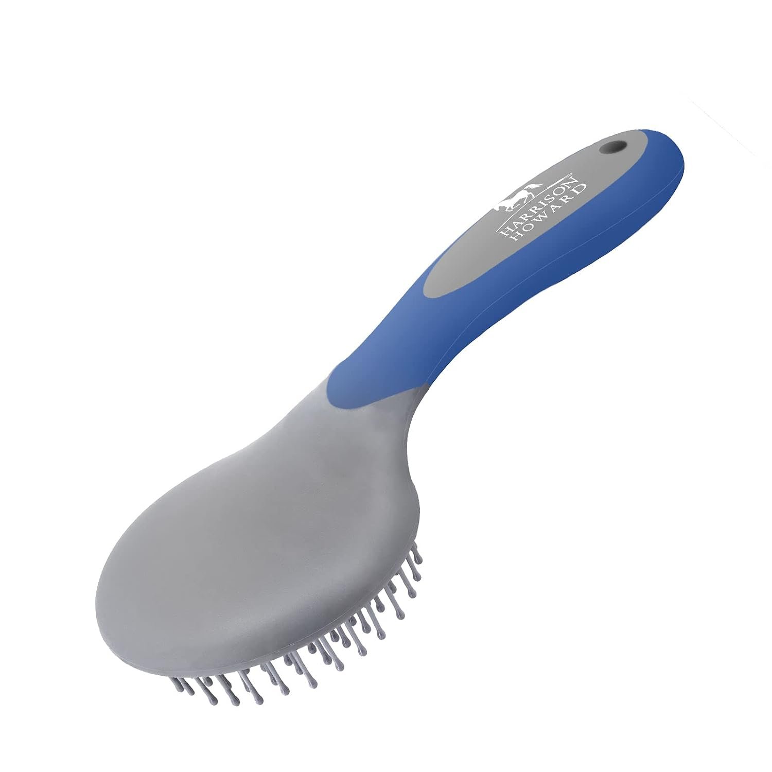Harrison Howard ShineWell Humanized Design Non-Slip Ultra-Soothing Mane and Tail Brush for Horse