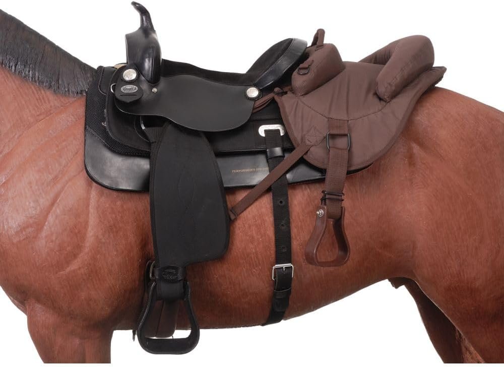 Tough 1 Tough-1 Ride – Behind Tandem Saddle for Western Saddle