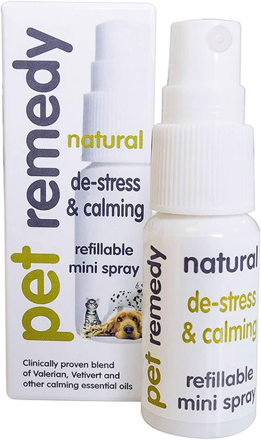 Pet Remedy Natural De-Stress & Calming Spray for Cats & Dogs 15 mL
