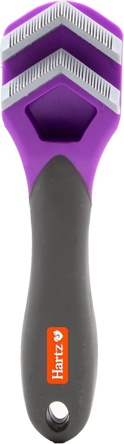 Hartz Groomer’s Best Fur Fetcher De-Shedder Cat Brush,Black