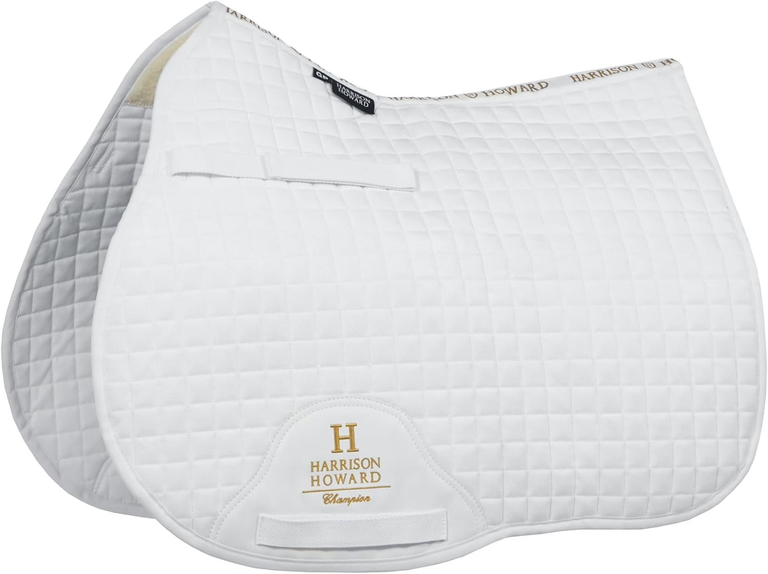 Harrison Howard All-Purpose Saddle Pad Suede Saddle Pad for Horses Use During Everyday Riding