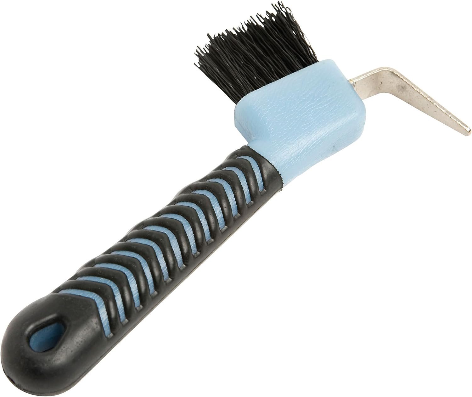 Roma Deluxe Soft Grip Hoof Pick, Light Blue/Black