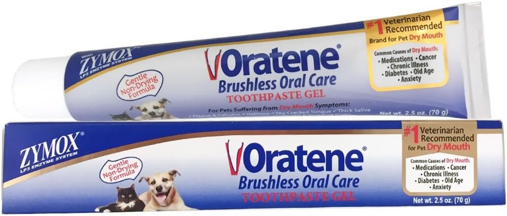 Oratene Veterinarian Maintenance Gel for Animals – 2.5 oz