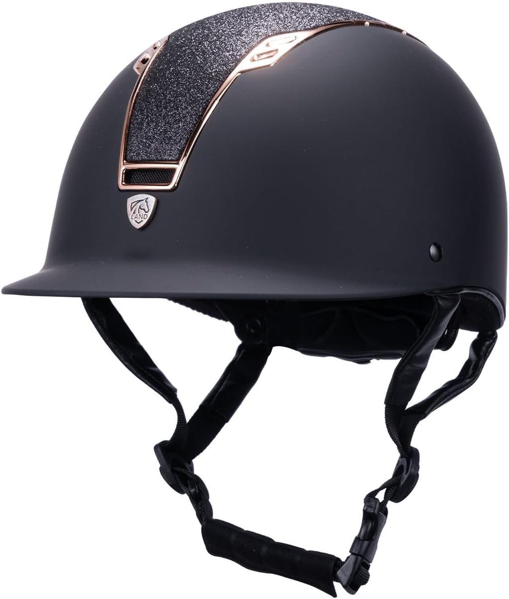 Land Helmets Stella Equestrian Helmet – ASTM/SEI F1163-23 & EN 1384 Certified Horse Riding Helmet – Lightweight, Comfortable & Stylish