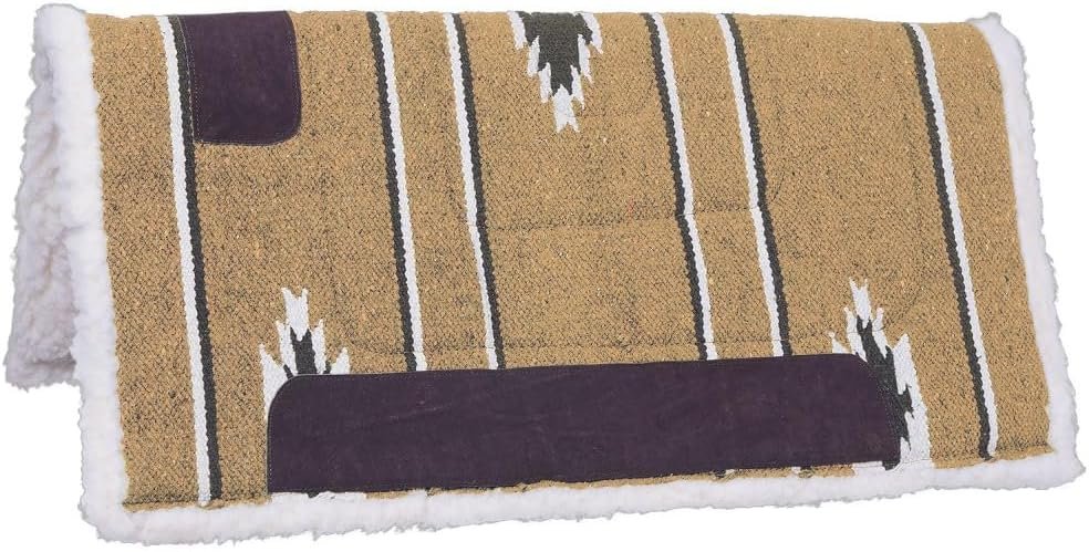 Tough 1 Tough-1 Square Saddle Pad/Fleece Bottom