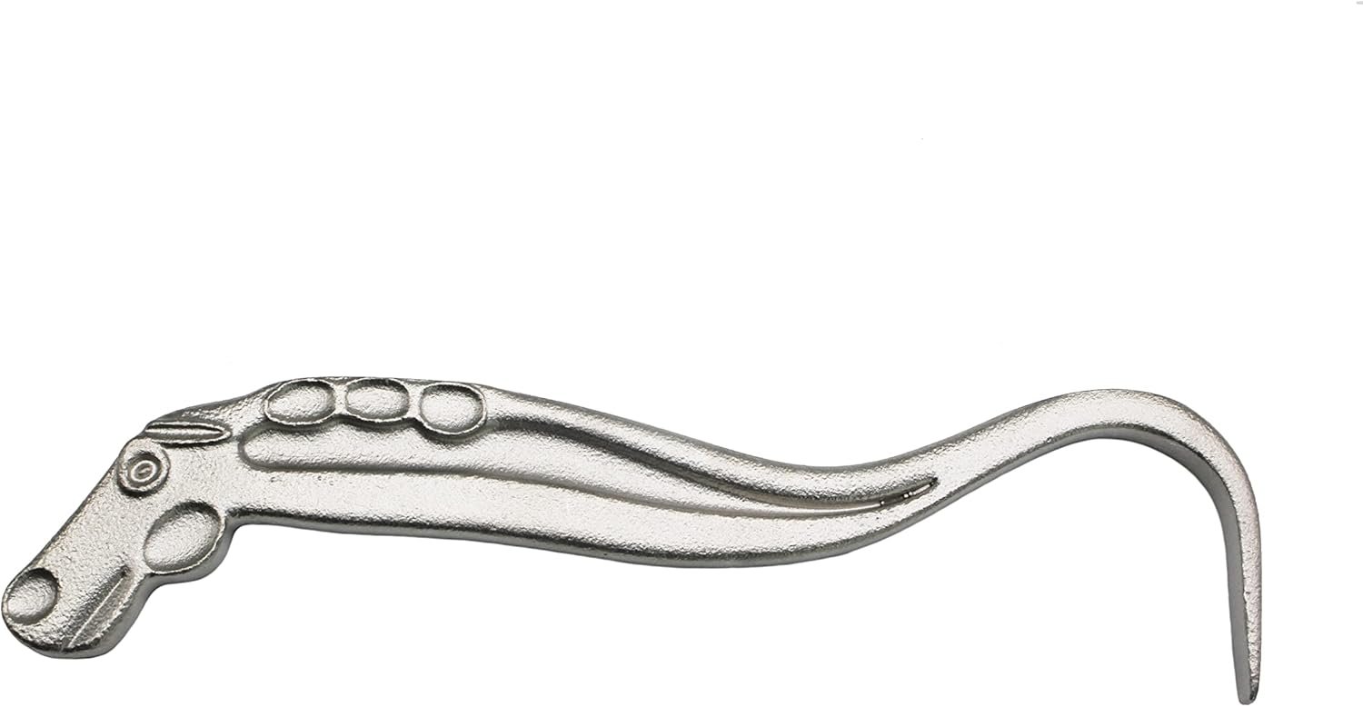Horse Hoof Pick with Ergonomic Grip for Cleaning & Grooming, Metal Hoof Horseshoe Pick Scraper Cleaner Tool for Horses, Farrier Hoof Pick for Cleaning Hooves