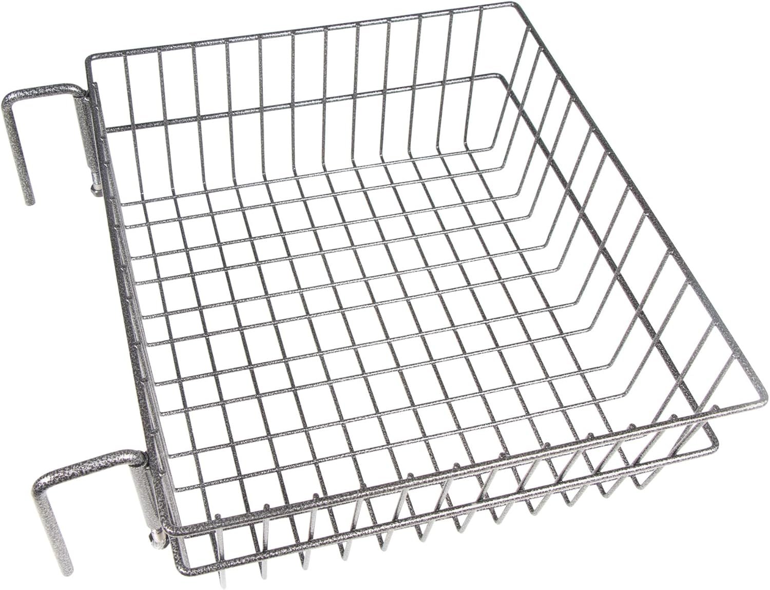 EASY-UP Portable Horse Stable Wall Basket Organizer | 18″ Long x 16″ Wide x 6″ Deep | Hook Over 2″ Walls | Liner to Secure Small Items | Hold Tack, Cleaning Supplies & Supplements