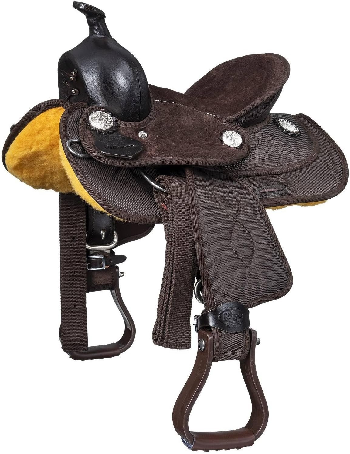 Eclipse by Tough1 Synthetic Barrel Saddle