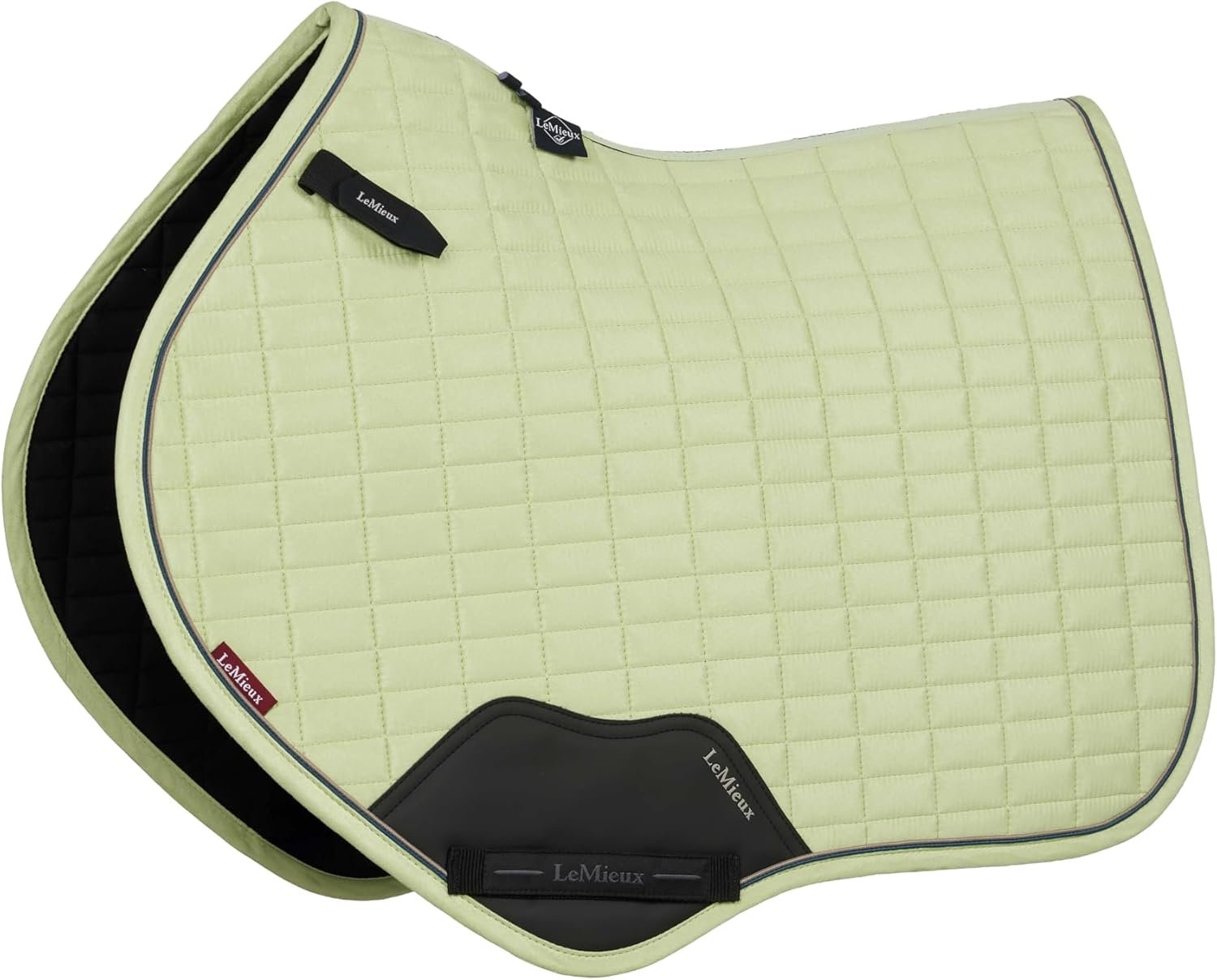 LeMieux Suede Close Contact Square Saddle Pad – English Saddle Pads for Horses – Sweat-Wicking – Breathable
