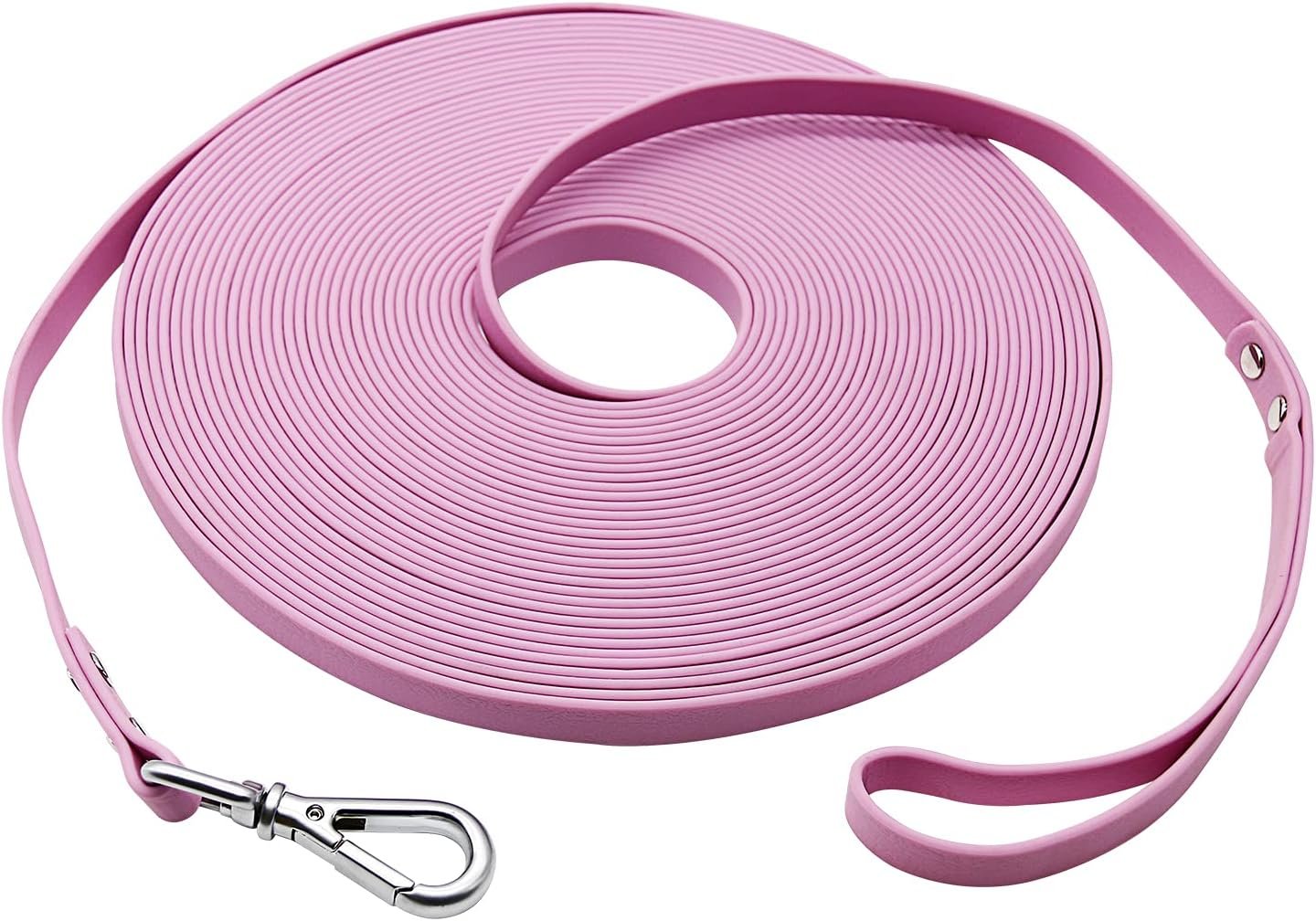 Waterproof Long Dog Leash Recall Training Lead 5 10 16 30 50 Foot for Large Medium Small Dogs Outdoor Training Walking Playing and Camping