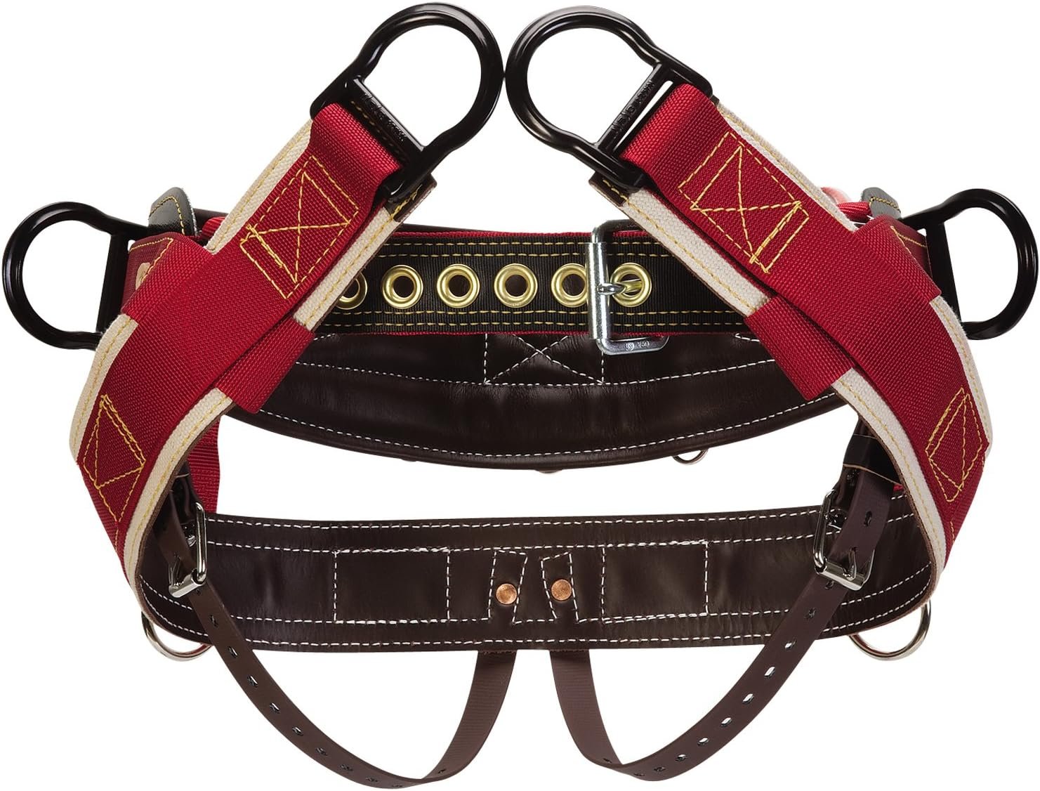Weaver Leather WLC 315 Saddle with 1″ Heavy Duty Coated Webbing Leg Straps