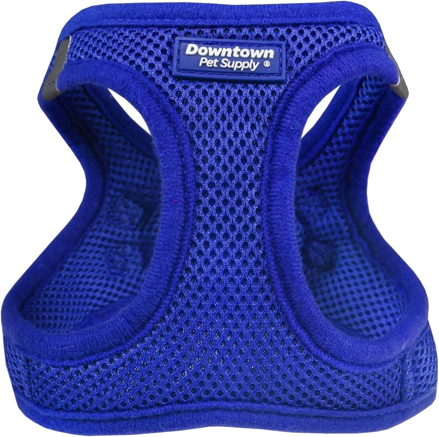 Downtown Pet Supply Step-in Dog Harness – No Pull, Adjustable Padded Mesh with Reflective Trim, Secure Buckle Strap – Comfortable & Breathable Small Dog Harness, Small, Blue