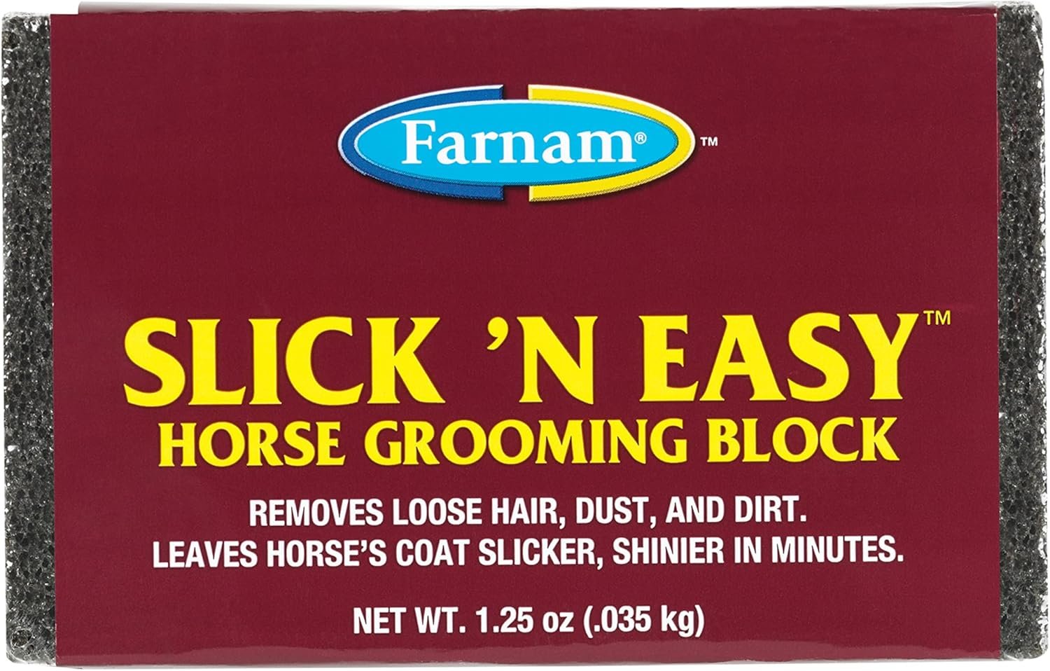 Farnam Slick ‘N Easy Horse Grooming Block